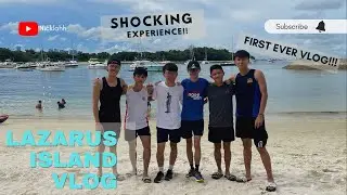Lazarus Island VLOG 🏝 with the BOYS // SHOCKING EXPERIENCE !!!!