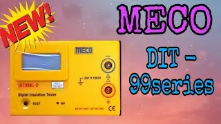 Meco Dit99c Insulation Tester/Megger/Digital installation Tester