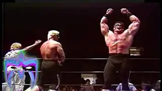 Ultimate Warrior & Sting vs Peterson & Smothers 1986 04 25