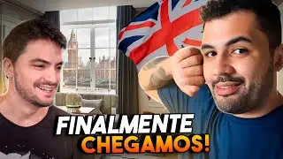 CHEGAMOS EM LONDRES! NOSSO HOTEL É INCRÍVEL!