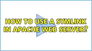 Ubuntu: How to use a symlink in Apache Web Server?