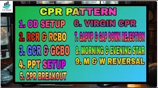 OD SELL , EVENING STAR , W , PPT SELL, GCBO , RCR , CPR PRICE PATTEN #trading #daytrader #trending