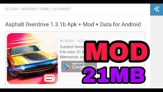 179 MB MOD || Asphalt Overdrive || full apk+data for Android