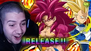 DAIMA HYPE!!!!!!! SUMMONS al 11 ANIVERSARIO de GOKU SSJ4 DAIMA y VEGETA SSJ3 DAIMA | Dokkan Battle