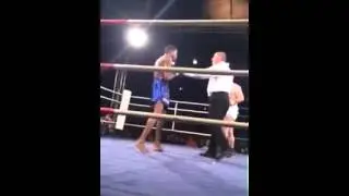 Amazing knee knockout in Austria (Florian Markou)