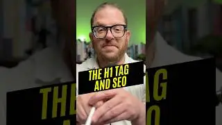The H1 Tag is essential for on-site SEO! Watch here to learn more!