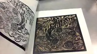 Relief printing press demo