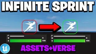 How to make INFINITE SPRINT in UEFN!