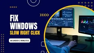 How to fix windows 8 1 and 10 right click loading problem slow right click on desktop windows 10 ᴴᴰ