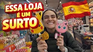 UMA LOJA DIFERENTE DE TUDO QUE EU JÁ VI EM BARCELONA 