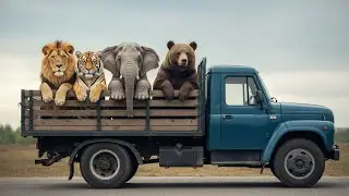 Is video mein aap dekhenge ek zabardast Wild Animal Car Riding Game 🎮🚙 (gadi wala game)