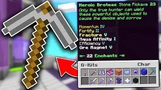 The PERFECT GKIT Starter PICKAXE! | COSMIC PRISONS S2 #4 (Minecraft PRISONS)