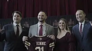 Introducing New Head Football Coach GJ Kinne | Dec. 7, 2022