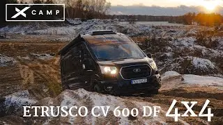 Campervan do zadań specjalnych! ETRUSCO CV 600 DF 4x4 | XCAMP