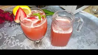 New Refreshing Drink | Pink Lemonade | Low Cost Drink | Iftar Drink  Recipe