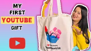 My first gift from YouTube | i Selected in Top 100 Beauty Edit Program | Dreams do come true 🥹✨