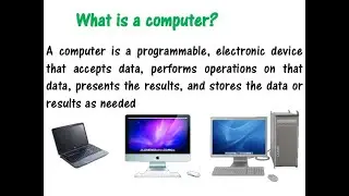 Introduction to computers (Computer basics)