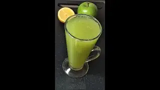Green Apple Lemonade || Healthy Apple Juice #shorts