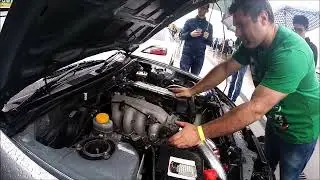NISSAN Silvia s15 Spec-R Turbo Flutter - Blow off valve sound. + FLAMES