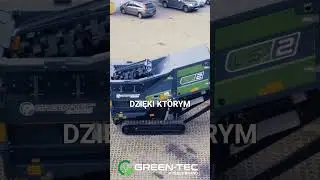 Wymienne wały w rozdrabniaczu Terex Green-Tec LS2 #recykling