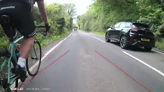 Vauxhall close pass. Front
