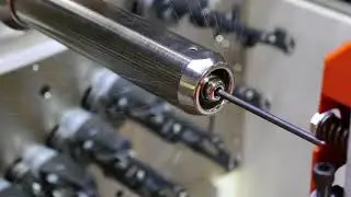 Steeger fine wire braiding