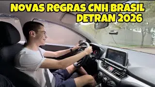 PRIMEIRA AULA DE 2026 - REGRAS NOVAS CNH BRASIL VEJA COMO EST&Aacute; AT&Eacute; AGORA!!!