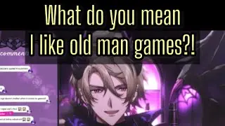 [Mane-san said Zanny plays Old Man Games]