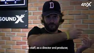 Director Jonathan Liebesman's visit at the 4DX theater