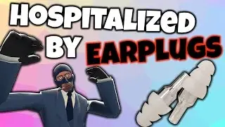 Nearly deafened by EAR PROTECTORS (TF2 Spy Gameplay)