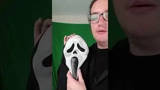 Getting ready as ghost face scream 5