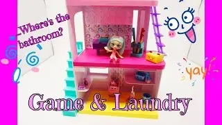 Happy Places Shopkins Happy Home Laundry And Game Room Studio Unboxing!