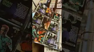 A quick look at my 1995 Fleer Batman Forever Trading Card Collection im putting together
