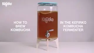 HOW TO BREW KOMBUCHA IN THE KEFIRKO KOMBUCHA FERMENTER
