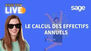 Paie - Calcul des effectifs annuels