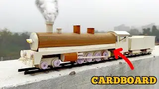 how to make a train. steam engine train