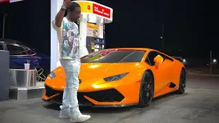Принимаю доставку Lamborghini Huracan на свой день рождения!