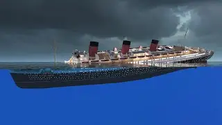RMS Queen Mary Sinking Simulation