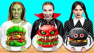 Кулинарный Челлендж: Уэнсдей vs Вампир vs Зомби от TeamTeen Challenge