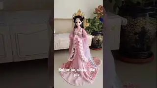 princess crown barbie doll#pink dress barbie#trending #doll #viral #barbie