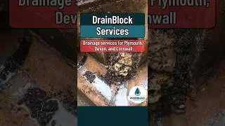 DrainBlock Services - Plymouth  Devon  Cornwall Drainage Services #shorts