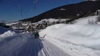 In Slittino, Folgaria