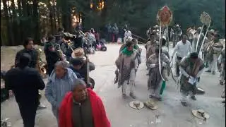 El Rendimiento/Danza de arrieros Hacienda San Pedro de San Miguel Ameyalco, Lerma, Edomex,en Temoaya