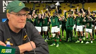 Rassie Erasmus REACTS to MASSIVE Springboks WIN vs All Blacks   Springboks Press Conference