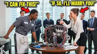 Female CEO Mocked a Black Mechanic: &ldquo;Fix This Engine and I&rsquo;ll Marry You&rdquo; &mdash; Then He Did