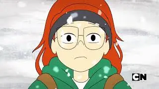 Infinity Train Tulip wakes up in snow car