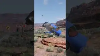 Bad Driver Causes Big Crash #BeamNG