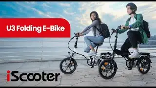 iScooter Electric Bike U3 | Explore the great outdoors with ease and style 🚴&zwj;♀️🌳