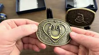 Amazing Western Cowboy and Cowgirl Belt Buckles