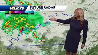 Weekly weather planner: Week in Louisville area starts off with more impact weather but then calm...